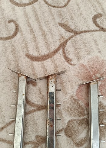 Gri Metal Askı Aparatı 3 adet - Görsel 7