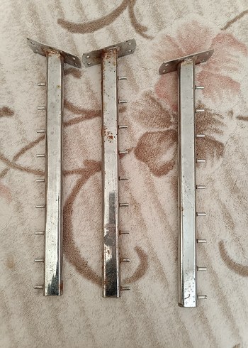 Gri Metal Askı Aparatı 3 adet - Görsel 8