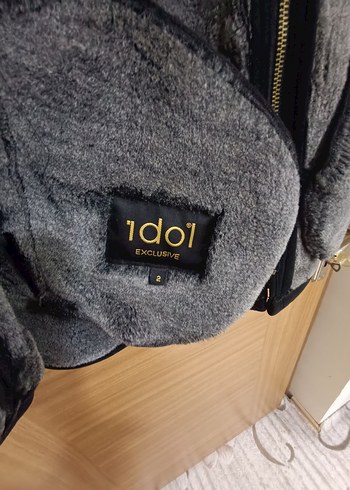 Erkek Siyah Fermuarlı Yüksek Yakalı mont - Görsel 5