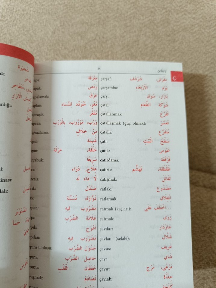 Türkçe-Arapça Sözlük - Yeni Baskı - Görsel 4