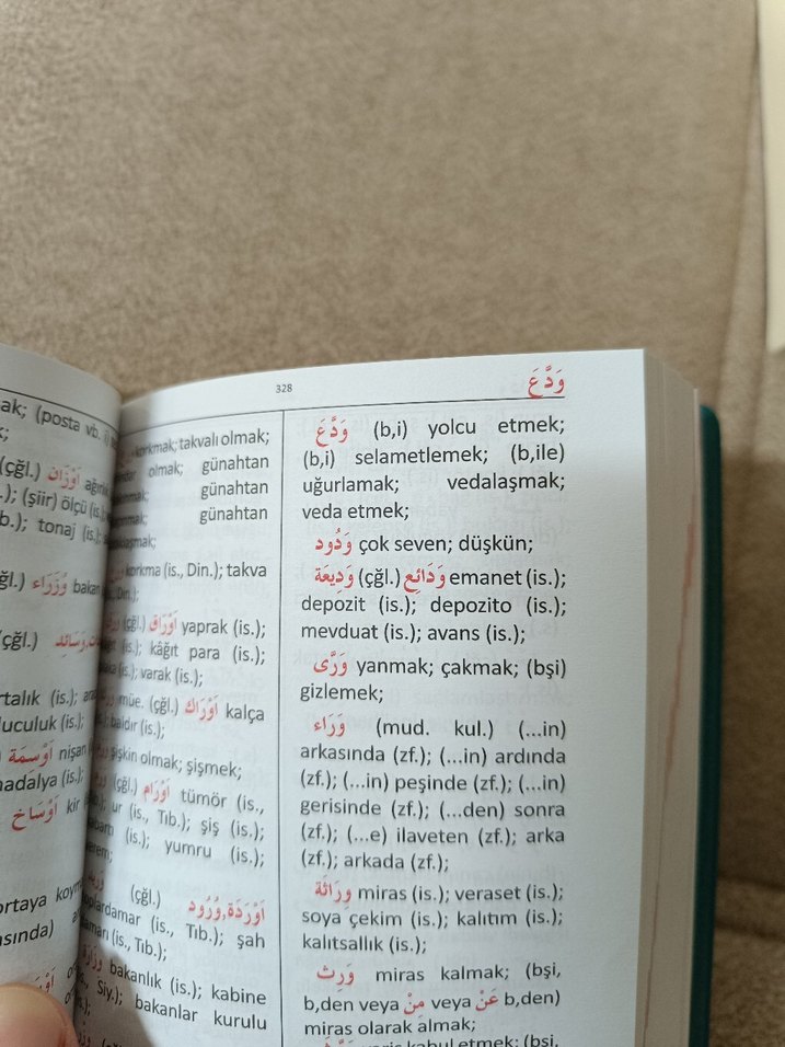 Türkçe-Arapça Sözlük - Yeni Baskı - Görsel 3