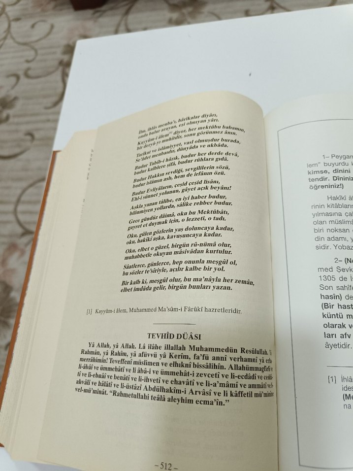 Mektubat Tercemesi Dini Kitap - Görsel 4