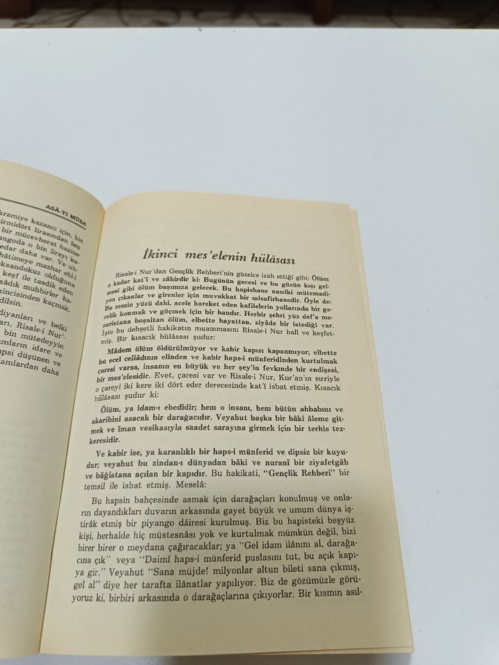 Risale-i Nur Külliyatından Asa-yı Musa - Görsel 3