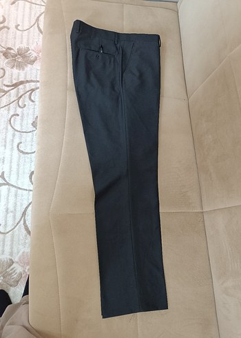 imza marka Siyah Erkek kumaş Pantolonu - Görsel 2