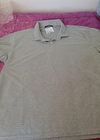 Gri Erkek Polo Tişört Kısa Kollu - Görsel 2