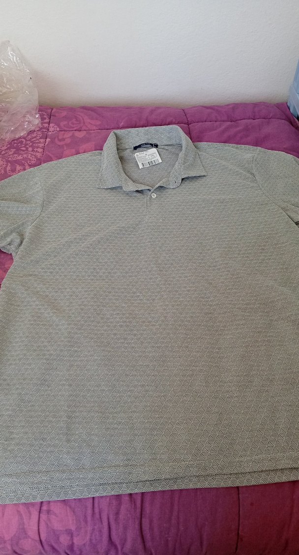 Gri Erkek Polo Tişört Kısa Kollu - Görsel 2