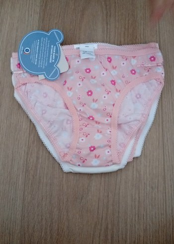 Pastel Pembe Kız Çocuk Külot Seti 4 adet var - Görsel 2