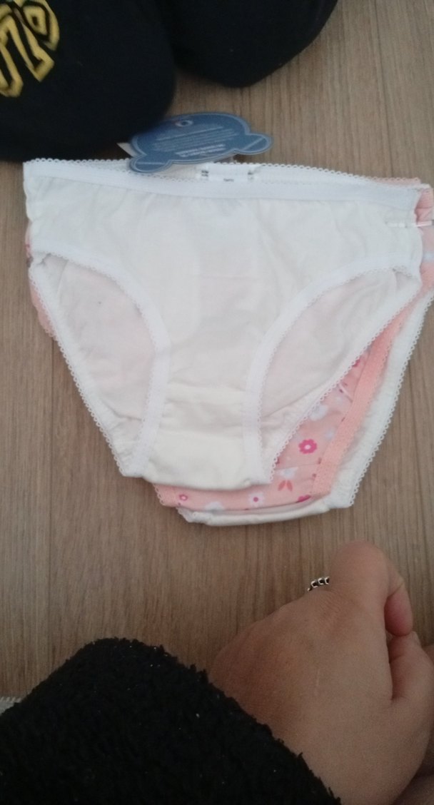 Pastel Pembe Kız Çocuk Külot Seti 4 adet var - Görsel 3