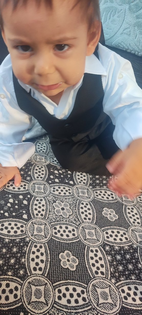 carino's kids Buhara Erkek Çocuk Takım Elbise Siyah - Görsel 3