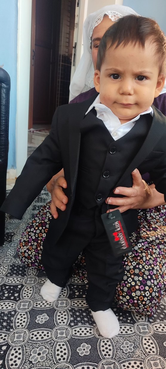 carino's kids Buhara Erkek Çocuk Takım Elbise Siyah - Görsel 2