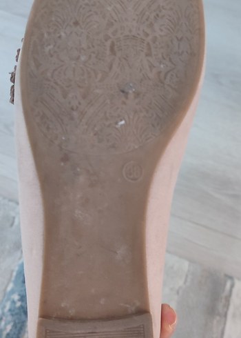 Bej Süet Kadın Babet - Görsel 4