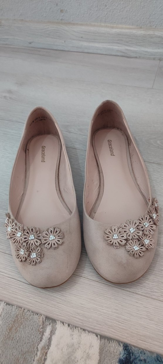 Bej Süet Kadın Babet - Görsel 2