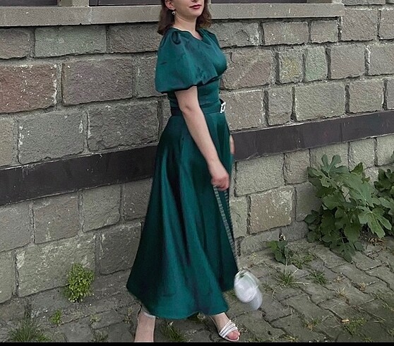 38 Beden Saten Elbise