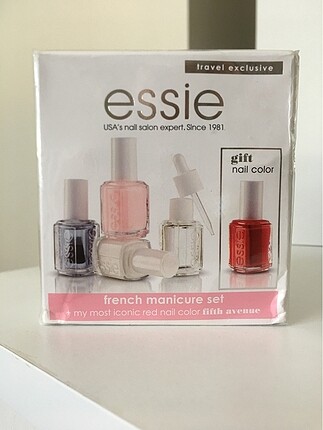 Essie Hediyeli Pembe French Seti