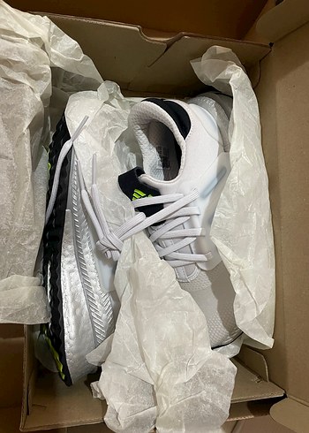 Adidas x Plrboost J Unisex Spor Ayakkabı Gri - Görsel 3