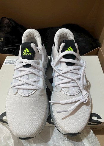 Adidas x Plrboost J Unisex Spor Ayakkabı Gri - Görsel 5