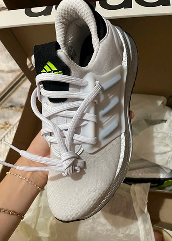 Adidas x Plrboost J Unisex Spor Ayakkabı Gri - Görsel 2