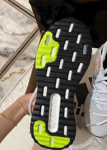 Adidas x Plrboost J Unisex Spor Ayakkabı Gri - Görsel 6