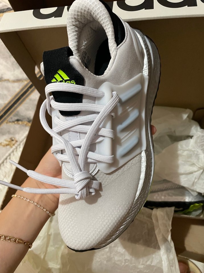 Adidas x Plrboost J Unisex Spor Ayakkabı Gri - Görsel 2