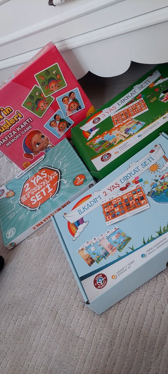 2 Yaş Dikkat ve Hafıza Kartı Oyunları Seti - Görsel 2
