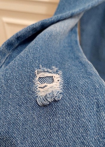 Kız Çocuk Mavi Kot Slopet - Görsel 7