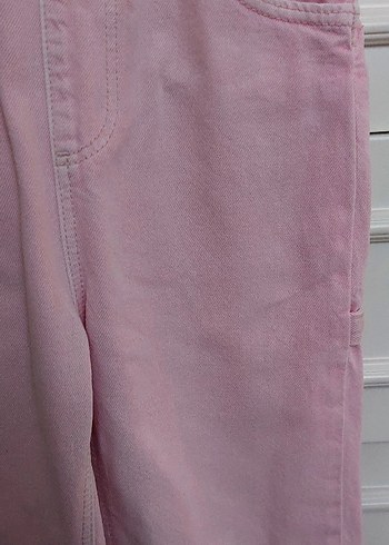 Dantel Detaylı Pembe Kız Tulum - Görsel 6