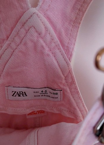 Dantel Detaylı Pembe Kız Tulum - Görsel 9