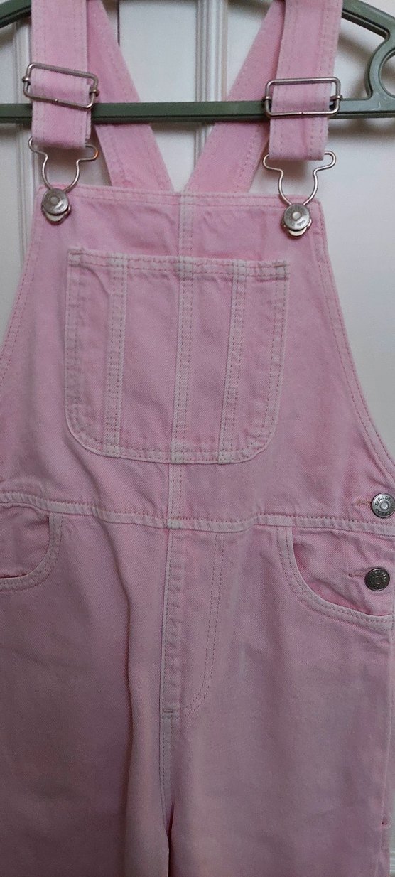 Dantel Detaylı Pembe Kız Tulum - Görsel 4