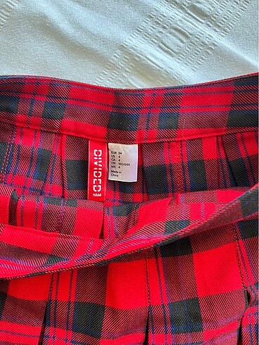 H&M Hm kolej etek kareli etek