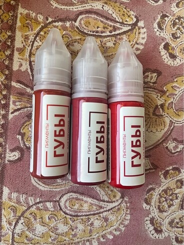 Kalıcı makyaj pigment