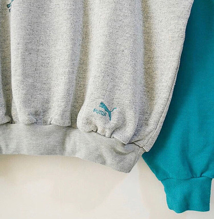 m Beden ORJİNAL PUMA VİNTAGE SWEATSHİRT M beden