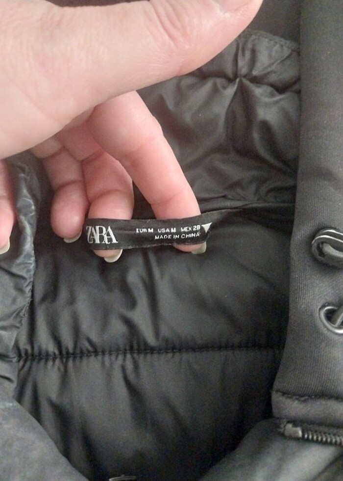 Zara şişme mont - Görsel 2