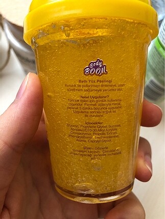 Beden procsin bal peeling maskesi