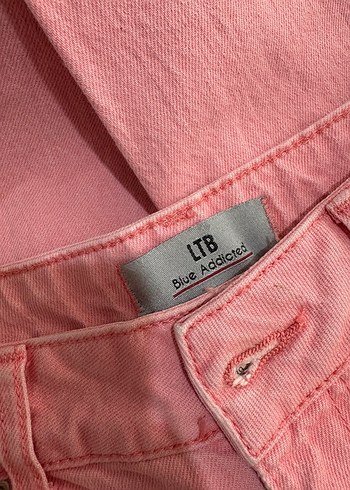 m Beden pembe Renk Pembe Kadın Jean LTB