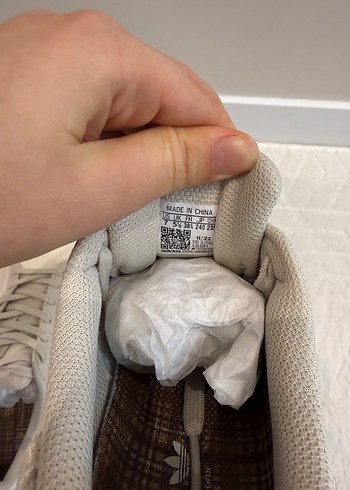 Yılan Desenli Gri Bağcıklı Kadın Spor Ayakkabı - Görsel 7