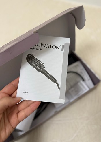 Remıngton saç tarağı düzleştirici etkili - Görsel 5