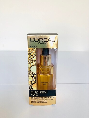 Loreal mucizevi yağ
