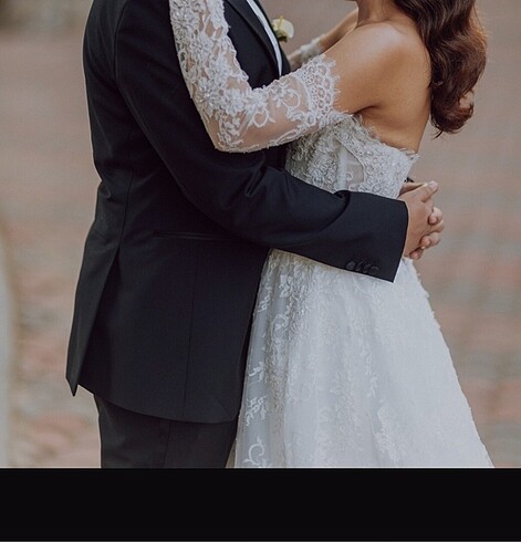 Fransız Dantel Gelinlik - Görsel 5