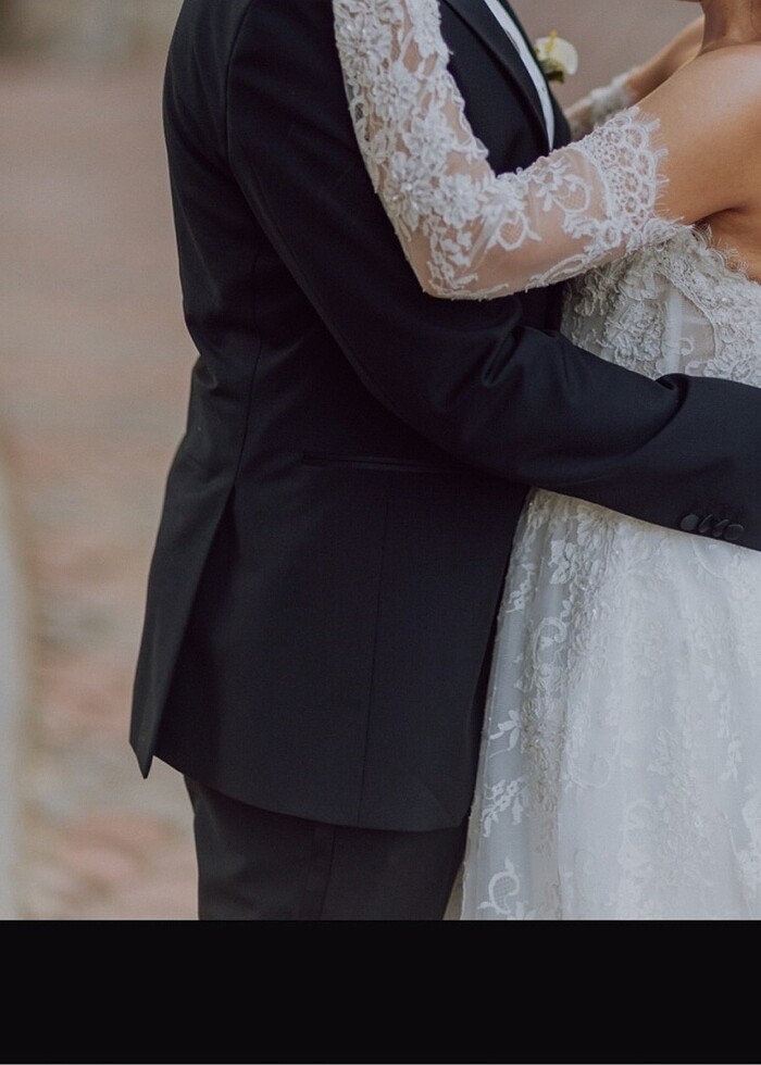 Fransız Dantel Gelinlik - Görsel 5