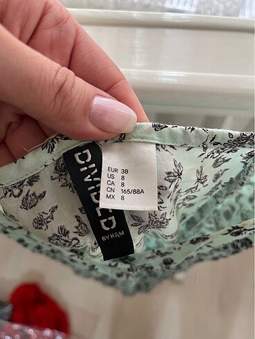38 Beden H&M mini elbise yazlık