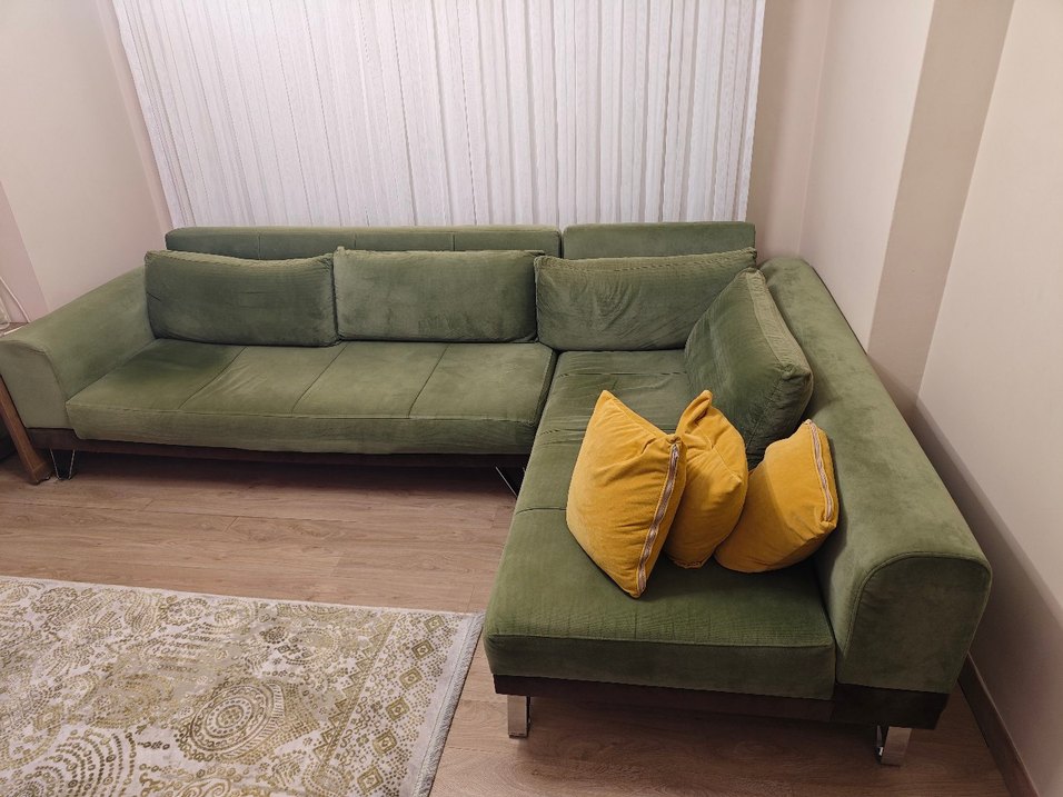 Çağdaş Haki L koltuk - Görsel 3