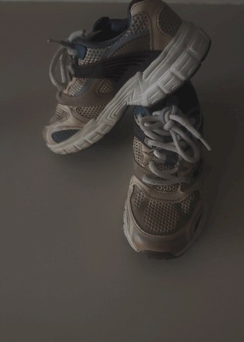 Gri Street Wear Sneakers - Görsel 3