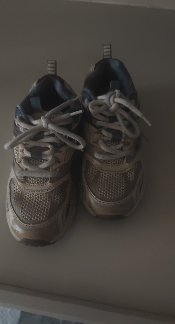 Gri Street Wear Sneakers - Görsel 2