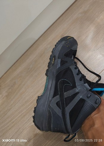 Siyah Kadın Outdoor Spor Ayakkabı Velcro orjinal nıke