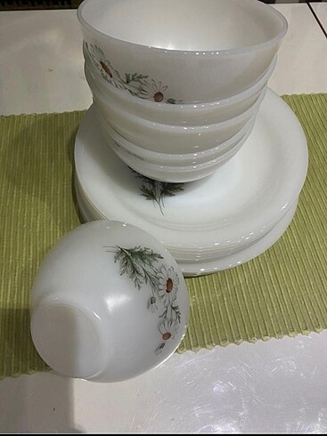 Papatya yemek takımı