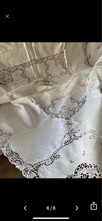 Zara Home Rahibe işi katlamalı perde