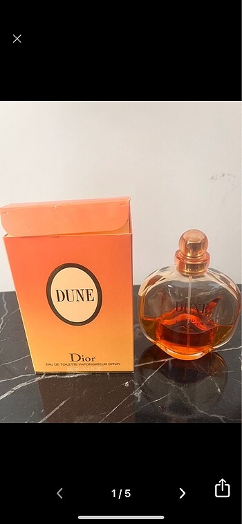 Orjinal christian dior Dune Parfüm