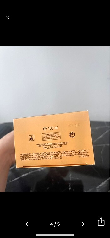 Beden Renk Orjinal christian dior Dune Parfüm