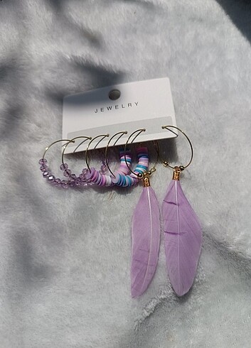 Accessorize 6 adet küpe 