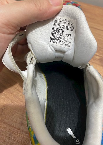 Adidas kız çocuk ayakkabısı 31/5 numaradır - Görsel 2